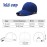 Edoneery Baseball Cap for Kids-Adjustable Washed Cotton Golf Toddler Hat for Boys & Girls Dark Blue