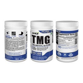 NutriJa-TRIMETHYLGLYCINE (TMG)(Betaine Anhydrous) (100 Grams) NutriJa-TRIMETHYLGLYCINE (TMG)(Betaine Anhydrous) (100 Grams)