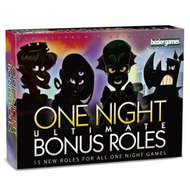 One Night Ultimate Bonus Roles, New Roles for One Night Ultimate Werewolf, Fun Party Game for Adults 14+