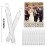 112 Pack Mini Wedding Bubble Wand (White Circle Style), Ideal Party Favors For Anniversaries, Celebration Supplies, Valentines Day, Pool Parties, Family Reunion, and Great Gift for Couple Boy Girl