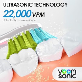 Voom Sonic Go 1 Series Travel Electric Toothbrush, Travel Toothbrush (Dentist Recommended) - Battery Operated Toothbrush for Adults & Kids, Sonic Toothbrush, Portable w/ 2 Minute Timer Voom Sonic Go 1 Series Travel Electric Toothbrush, Travel Toothbrush (Dentist Recommended) - Battery Operated Toothbrush for Adults & Kids, Sonic Toothbrush, Portable w/ 2 Minute Timer