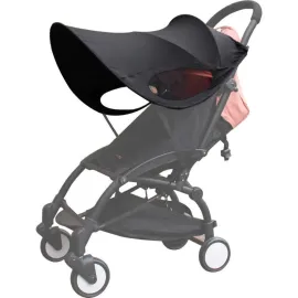 Baby Stroller Sun Shade Sun Protection Shade for Strollers Car Seats Pram Pushchair Buggy Stroller Sunshade Parasol Sun Rain Shades Canopy Cover Awning Anti-UV Toddlers Strollers Canopy Sunshade