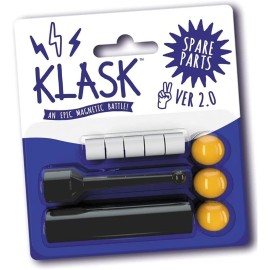 KLASK Game Spare Part Set 2.0 - for All KLASK Games - The Magnetic Party Game of Skill for Kids and Adults of All Ages KLASK Game Spare Part Set 2.0 - for All KLASK Games - The Magnetic Party Game of Skill for Kids and Adults of All Ages