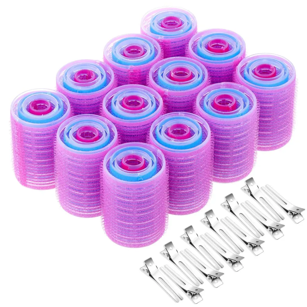 Anezus Self-Grip Rollers Set - 60 Pcs Multicolored Curlers and Clips for Hairstyling Anezus Self-Grip Rollers Set - 60 Pcs Multicolored Curlers and Clips for Hairstyling
