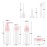Vitog Travel Bottles Kit, TSA Approved Leak Proof Portable Toiletry Containers Set, Clear PET Flight Size Cosmetic Containers for Lotion, Shampoo, Cream, Soap, Set of 11