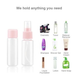 Vitog Travel Bottles Kit, TSA Approved Leak Proof Portable Toiletry Containers Set, Clear PET Flight Size Cosmetic Containers for Lotion, Shampoo, Cream, Soap, Set of 11 Vitog Travel Bottles Kit, TSA Approved Leak Proof Portable Toiletry Containers Set, Clear PET Flight Size Cosmetic Containers for Lotion, Shampoo, Cream, Soap, Set of 11