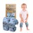 Simply Kids Baby Knee Pads for Crawling (2 Pairs) Rodilleras para Bebe, CPSIA Certified - Infant Knee Protector for Toddler, Girl, Boy, Crawler