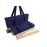 Linda Li New! - American Mahjong Set The Artisan Collection: Butterfly Series - in Blue Nautical Soft Bag