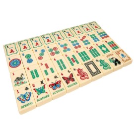 Linda Li New! - American Mahjong Set The Artisan Collection: Butterfly Series - in Blue Nautical Soft Bag Linda Li New! - American Mahjong Set The Artisan Collection: Butterfly Series - in Blue Nautical Soft Bag
