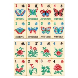 Linda Li New! - American Mahjong Set The Artisan Collection: Butterfly Series - in Blue Nautical Soft Bag Linda Li New! - American Mahjong Set The Artisan Collection: Butterfly Series - in Blue Nautical Soft Bag