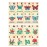 Linda Li New! - American Mahjong Set The Artisan Collection: Butterfly Series - in Blue Nautical Soft Bag