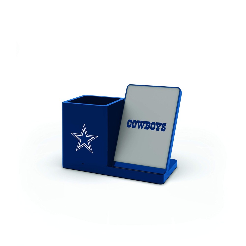 SOAR NFL Wireless Charger and Desktop Organizer, Dallas Cowboys SOAR NFL Wireless Charger and Desktop Organizer, Dallas Cowboys