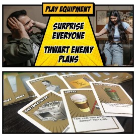 Pull the Pin Games Good Cop Bad Cop | Hidden Identity | Social Deduction | Party Card Game | Quick to Play | Easy to Learn | Card Game | Board Game