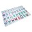 Linda Li New! - American Mahjong Set The Artisan Collection: Butterfly Series - in Black Poppy Soft Bag