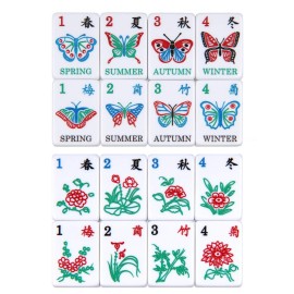 Linda Li New! - American Mahjong Set The Artisan Collection: Butterfly Series - in Black Poppy Soft Bag Linda Li New! - American Mahjong Set The Artisan Collection: Butterfly Series - in Black Poppy Soft Bag