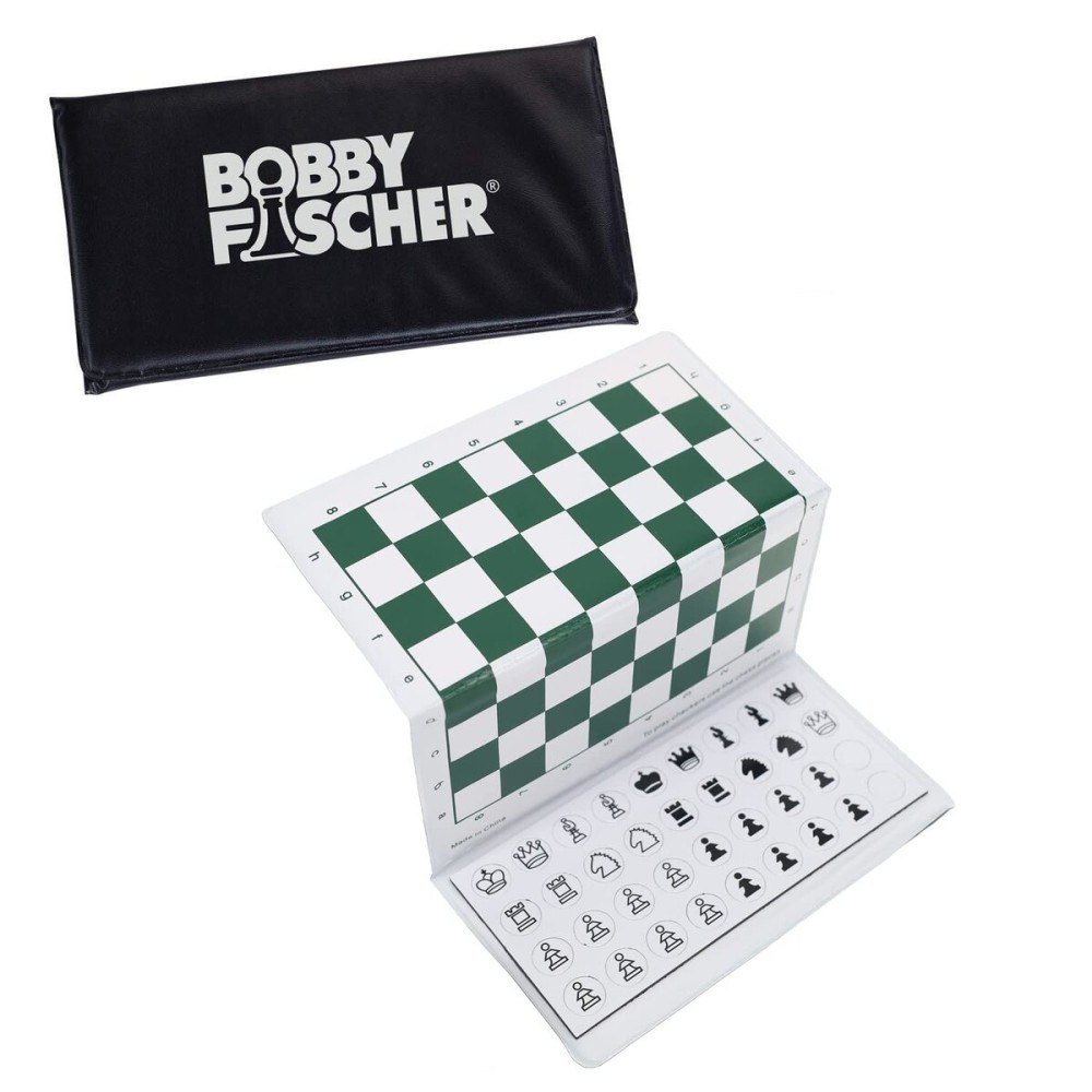 Bobby Fischer Mini Magnetic Pocket Chess Set - Travel - 6 x 3.25 by WE Games Bobby Fischer Mini Magnetic Pocket Chess Set - Travel - 6 x 3.25 by WE Games
