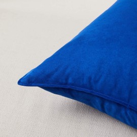 Fancy Homi 2 Packs Premium Faux Suede Decorative Throw Pillow Covers, Super Soft Square Pillow Case,Solid Cushion Cover for Couch/Sofa/Bedroom (18 x 18, Set of 2, Blue) Fancy Homi 2 Packs Premium Faux Suede Decorative Throw Pillow Covers, Super Soft Square Pillow Case,Solid Cushion Cover for Couch/Sofa/Bedroom (18 x 18, Set of 2, Blue)