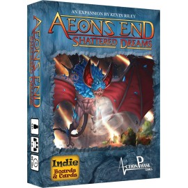 Aeon\'s End: Shattered Dreams - Cooperative Sci-Fi Fantasy Strategy Deck-Building Board Game for 1 to 4 Players, Ages 14+ by Indie Boards and Cards