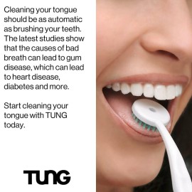 Tung Plastic Tongue Scraper with Protective Caps, Tongue Brush, Tongue Cleaner for Adults, Scrubber, Plastic, Fight Bad Breath and Halitosis | Tongue Scraper Cleaner, Made in America, 2-Pack w/Cap Tung Plastic Tongue Scraper with Protective Caps, Tongue Brush, Tongue Cleaner for Adults, Scrubber, Plastic, Fight Bad Breath and Halitosis | Tongue Scraper Cleaner, Made in America, 2-Pack w/Cap