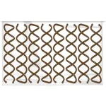 Hawwwy Bobby Pins - 8 Pack - Light Brown - 2 Inches - Beautiful Twist Hair Accessories for Women and Kids - Easy Bobby Pins for Fast and Secure Buns, Messy Styles, and Updos
