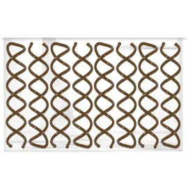 Hawwwy Bobby Pins - 8 Pack - Light Brown - 2 Inches - Beautiful Twist Hair Accessories for Women and Kids - Easy Bobby Pins for Fast and Secure Buns, Messy Styles, and Updos