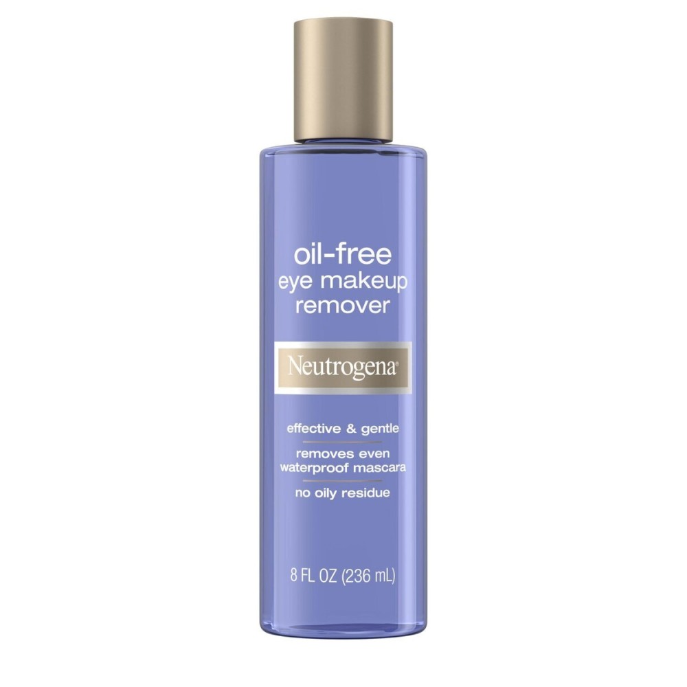 Neutrogena Gentle Oil-Free Eye Makeup Remover & Cleanser for Sensitive Eyes, Non-Greasy Makeup Remover, Waterproof Mascara Remover, Dermatologist & Ophthalmologist Tested, 8 fl. oz Neutrogena Gentle Oil-Free Eye Makeup Remover & Cleanser for Sensitive Eyes, Non-Greasy Makeup Remover, Waterproof Mascara Remover, Dermatologist & Ophthalmologist Tested, 8 fl. oz