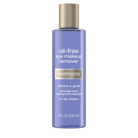 Neutrogena Gentle Oil-Free Eye Makeup Remover & Cleanser for Sensitive Eyes, Non-Greasy Makeup Remover, Waterproof Mascara Remover, Dermatologist & Ophthalmologist Tested, 8 fl. oz Neutrogena Gentle Oil-Free Eye Makeup Remover & Cleanser for Sensitive Eyes, Non-Greasy Makeup Remover, Waterproof Mascara Remover, Dermatologist & Ophthalmologist Tested, 8 fl. oz