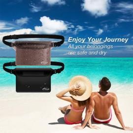 AiRunTech Waterproof Fanny Pack,Waterproof Pouch for Phone Passport Wallet Purse with Waist Strap,Floating Waterproof Bags for Travel Beach Swimming Kayaking Boating Pool Accessories AiRunTech Waterproof Fanny Pack,Waterproof Pouch for Phone Passport Wallet Purse with Waist Strap,Floating Waterproof Bags for Travel Beach Swimming Kayaking Boating Pool Accessories