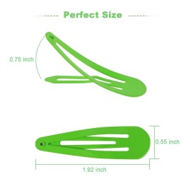 120 Pack Colorful Barrettes, 2 Inch Barrettes Metal Snap Hair Clips Candy Color Hair Accessories for Kids Teens, Toddlers,Women(40 Colors) 120 Pack Colorful Barrettes, 2 Inch Barrettes Metal Snap Hair Clips Candy Color Hair Accessories for Kids Teens, Toddlers,Women(40 Colors)