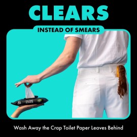 DUDE Wipes - Flushable Wipes - 3 Pack, 144 Wipes - Mint Chill Extra-Large Adult Wet Wipes - Vitamin-E, Aloe, Eucalyptus & Tea Tree Oils - Septic and Sewer Safe