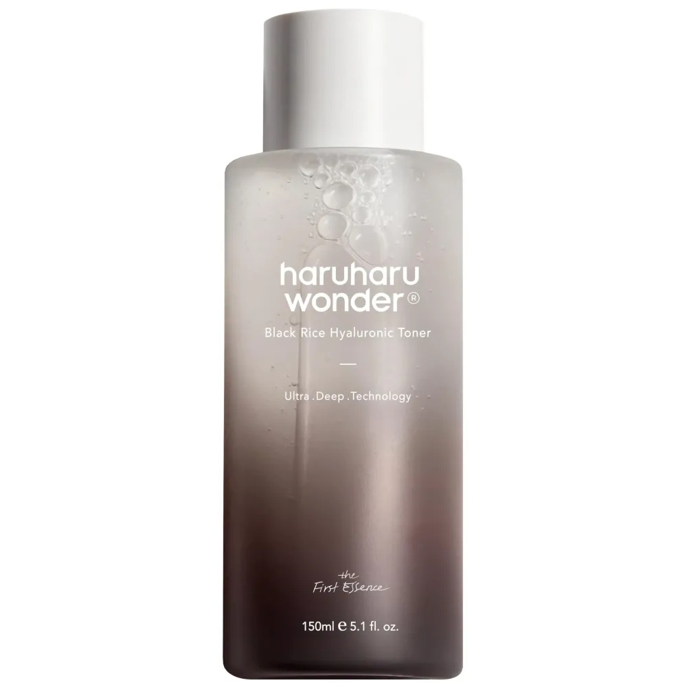 Haruharu Wonder Black Rice Hyaluronic Toner 5.1 fl.oz / 150ml | Face Moisturizer, Facial Toner for All Skin Types | Vegan, Cruelty Free, EWG-Green Haruharu Wonder Black Rice Hyaluronic Toner 5.1 fl.oz / 150ml | Face Moisturizer, Facial Toner for All Skin Types | Vegan, Cruelty Free, EWG-Green