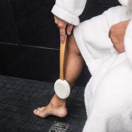 Toem Lotion Applicator For Back | Easy Reach | Self-Application of Cream Sunscreen Self Tanner | Includes 1 Applicator Handle, 4 Pads & 1 Hook (4 Pads)