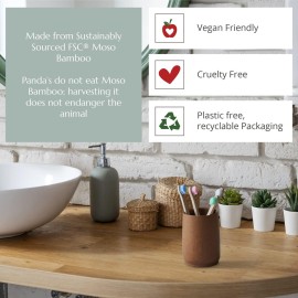 Wild & Stone Organic Baby Bamboo Toothbrushes | 4 Pack | Soft Bristles | 100% Compostable Handle | BPA Free | Vegan Baby Toothbrushes (Multicolour) Wild & Stone Organic Baby Bamboo Toothbrushes | 4 Pack | Soft Bristles | 100% Compostable Handle | BPA Free | Vegan Baby Toothbrushes (Multicolour)