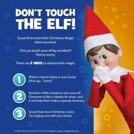 The Elf on the Shelf: A Christmas Tradition - Boy Scout Elf with Blue Eyes - Includes Artfully Illustrated Storybook, Keepsake Box and Official Adoption Certificate The Elf on the Shelf: A Christmas Tradition - Boy Scout Elf with Blue Eyes - Includes Artfully Illustrated Storybook, Keepsake Box and Official Adoption Certificate