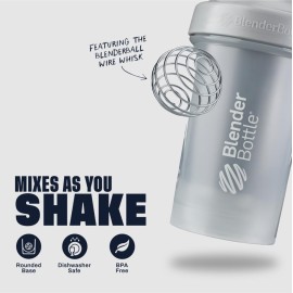 BlenderBottle Classic V2 Shaker Bottle Perfect for Protein Shakes and Pre Workout, 28-Ounce, Pebble Grey BlenderBottle Classic V2 Shaker Bottle Perfect for Protein Shakes and Pre Workout, 28-Ounce, Pebble Grey