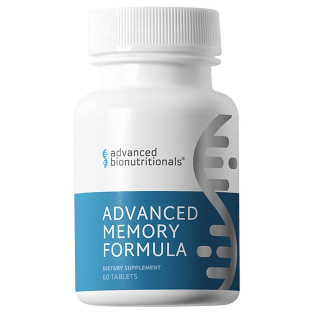 AdvancedBionutritionals AdvancedMemory Formula,Brain Booster Supplement for Memory and Focus,Acetylcholine,Alpha-GPC,NeuroFactor,Manufactured in The USA,60Tablets AdvancedBionutritionals AdvancedMemory Formula,Brain Booster Supplement for Memory and Focus,Acetylcholine,Alpha-GPC,NeuroFactor,Manufactured in The USA,60Tablets
