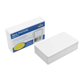 Tarot Size Blank Playing Cards (Matte Finish) 4.72 x 2.76, 80 Blank Cards and Blank Box, Flash Cards, Board Game Cards, Study Guide & Note Cards