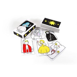 Tarot Size Blank Playing Cards (Matte Finish) 4.72 x 2.76, 80 Blank Cards and Blank Box, Flash Cards, Board Game Cards, Study Guide & Note Cards Tarot Size Blank Playing Cards (Matte Finish) 4.72 x 2.76, 80 Blank Cards and Blank Box, Flash Cards, Board Game Cards, Study Guide & Note Cards