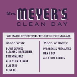 MRS. MEYER\'S CLEAN DAY Liquid Hand Soap, Cruelty Free and Biodegradable Formula, Plum Berry Scent, 12.5 oz- Pack of 3 MRS. MEYER\'S CLEAN DAY Liquid Hand Soap, Cruelty Free and Biodegradable Formula, Plum Berry Scent, 12.5 oz- Pack of 3