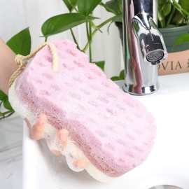 KECUCO 3 Pcs Bath Sponge for Women, Men, Kids, Sponge Loofah Body Scrubber Shower Sponge for Body Wash Bathroom, 3 Colors & Large Size Bathing Sponge Bathing Accessories(Large Size) KECUCO 3 Pcs Bath Sponge for Women, Men, Kids, Sponge Loofah Body Scrubber Shower Sponge for Body Wash Bathroom, 3 Colors & Large Size Bathing Sponge Bathing Accessories(Large Size)