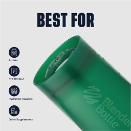 BlenderBottle Classic V2 Shaker Bottle Perfect for Protein Shakes and Pre Workout, 20-Ounce, Emerald Green BlenderBottle Classic V2 Shaker Bottle Perfect for Protein Shakes and Pre Workout, 20-Ounce, Emerald Green