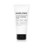 MARLOWE. No. 121 Facial Cleanser 6 oz, Daily Mens Face Wash with Natural Extracts & Antioxidants, Soothes, Purifies, Refreshes, Thick Lather, Fresh Woodsy Scent