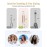 Europe Travel Curling Iron Mini: Dual Voltage Curling Iron for Traveling - Mini Travel Curling Irons 1 Inch with US Plug,Gold 450