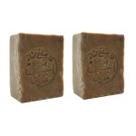 Generic Aleppo Soap - 2 Pack - 8 oz each -%20 Laurel Oil,%80 Virgin Olive Oil, Natural & Handmade from Origin