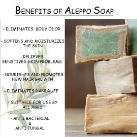 Generic Aleppo Soap - 2 Pack - 8 oz each -%20 Laurel Oil,%80 Virgin Olive Oil, Natural & Handmade from Origin Generic Aleppo Soap - 2 Pack - 8 oz each -%20 Laurel Oil,%80 Virgin Olive Oil, Natural & Handmade from Origin