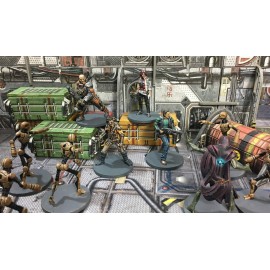 Battle Systems BSGCSE006 Core Space - Poseidon Crew - Sci Fi Miniature Game - Multi Level Tabletop War Game Board - Wargaming 40K Universe