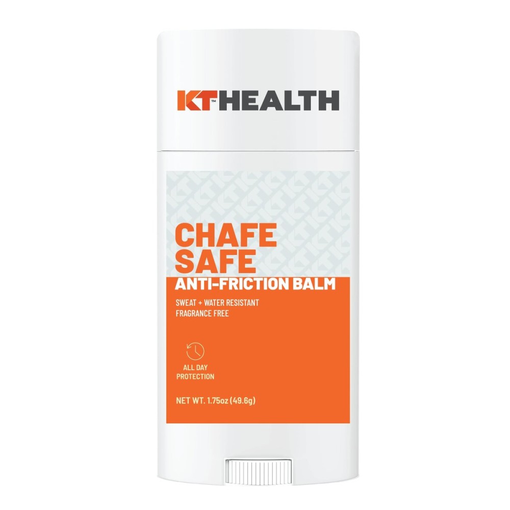 KT Health, Chafe Safe, Anti-Friction Balm, All-Day Friction Protection, Large, Unscented KT Health, Chafe Safe, Anti-Friction Balm, All-Day Friction Protection, Large, Unscented