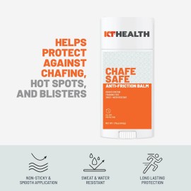 KT Health, Chafe Safe, Anti-Friction Balm, All-Day Friction Protection, Large, Unscented KT Health, Chafe Safe, Anti-Friction Balm, All-Day Friction Protection, Large, Unscented