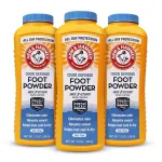 Arm & Hammer Foot Powder for Shoes & Feet, Talc-Free Odor & Moisture Control for Men & Women, 7 oz (3 Pack)