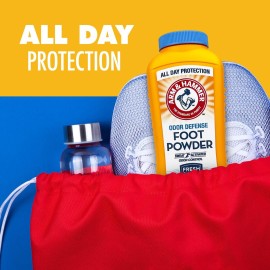 Arm & Hammer Foot Powder for Shoes & Feet, Talc-Free Odor & Moisture Control for Men & Women, 7 oz (3 Pack) Arm & Hammer Foot Powder for Shoes & Feet, Talc-Free Odor & Moisture Control for Men & Women, 7 oz (3 Pack)